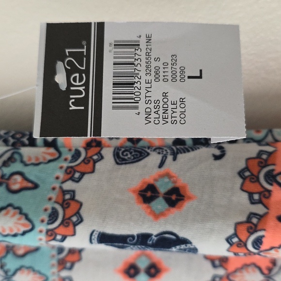 Patterned Maxi Skirt - Multicolor - Picture 3 of 5